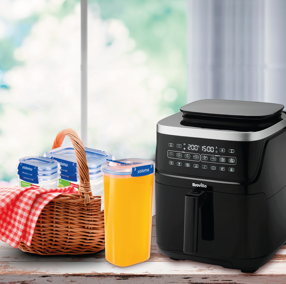 Innovación culinaria con Breville y Sistema para disfrutar de una primavera al aire libre